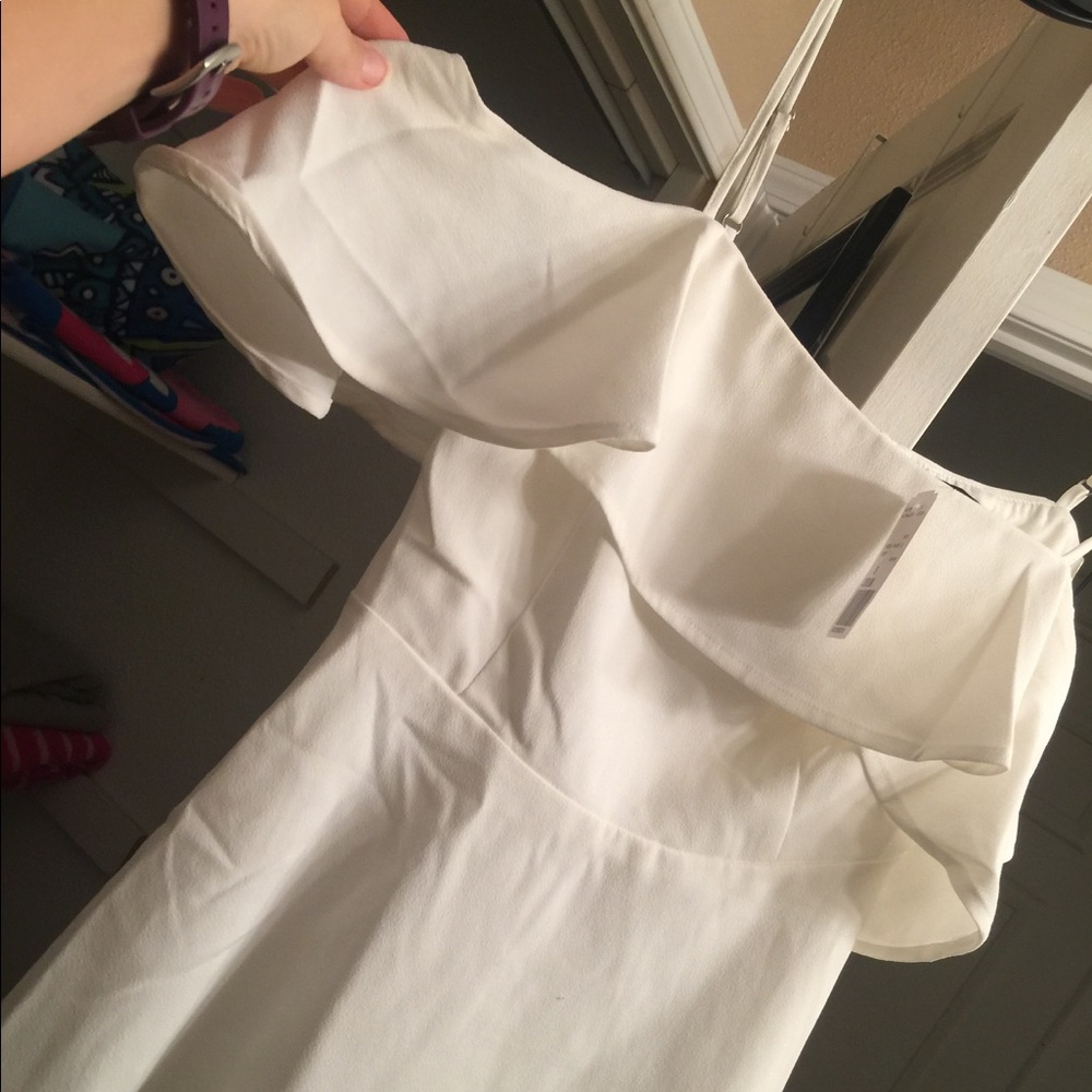 Cold shoulder dress